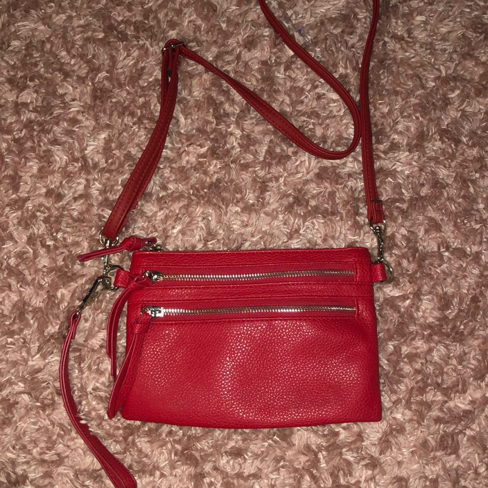 Red Crossbody Bag